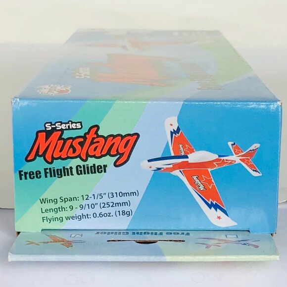 Fun to Fly S-Series Mustang Free Flight Glider 310mm x 252mm New in Box Age 6+ - Picture 6 of 12